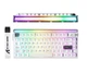 Ігрова магнітна клавіатура Attack Shark R85 HE, 75% (79 клавіш), Hall Effect, 8000Hz, RGB підсвітка, Rapid Trigger, USB Type-C, Hot-Swap White - зображення 1