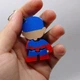 3D Брелоки HERO CAPITAN AMERICA MARVEL / КАПІТАН АМЕРИКА Марвел KEYCHAIN, 3D печать - изображение 3