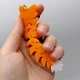 3D Брелоки FLEXI FOX LONG TAIL/ЛИСИЧКА ХВОСТИК KEYCHAIN, 3D печать - изображение 3