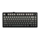 Ігрова механічна клавіатура AULA F75 Pro Black, 81 клавіша, 75%, RGB підсвітка, Hot-Swap, Gasket Mount, USB Type-C, дротова - зображення 1