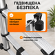 Сходи алюмінієві телескопічні 5.8 м драбина складна двосекційна приставна стрем'янка для фасадних покрівельних і монтажних робіт - зображення 5