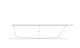 Ванна акрилова Duna 180х80 з ніжками + сифон WA1-61-180x080S (TM Radaway) - изображение 4