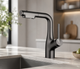 Кран/змішувач Faucet CR-8429 Багатофункціональний метал / Змішувач для миття / Кран-змішувач для кухні Графіт матовий - зображення 1