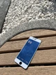Зеркальное защитное стекло для Apple iPhone 7+ Plus / 8+ Plus (Blue/White, Олеофобное) - изображение 1