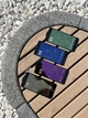 Зеркальное защитное стекло для Apple iPhone 7 / 8 / SE (Gold/Black, Олеофобное) - изображение 4