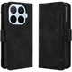 Чехол-книжка с карманами Deexe Wallet Stand для Xiaomi 17T - Black - изображение 1
