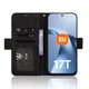 Чехол-книжка с карманами Deexe Wallet Stand для Xiaomi 17T - Black - изображение 5