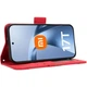 Чохол-книжка з кишеньками Deexe Wallet Stand для Xiaomi 17T - Red - зображення 6