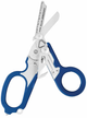 Ножиці-мультитул Leatherman Raptor Rescue, блакитні, utility чохол (832609) - зображення 1