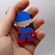3D Брелоки HERO CAPITAN AMERICA MARVEL / КАПІТАН АМЕРИКА Марвел KEYCHAIN, 3D друк OYTOY 04034100 - зображення 3