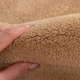 Коврик для ванной комнаты прорезиненный противоскользящий M Beige 100 * 60 см ковер в ванную на резиновой основе мягкий микрофибра антискользящий бежевый - изображение 6