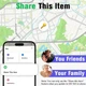 Комплект Смарт Трекер-Брелоков 4 шт. VYVYLabs для устройств iOS Bluetooth 5.4 IP65 Black (44924) - изображение 4