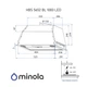 Вытяжка MINOLA HBS 5652 BL 1000 LED - изображение 10