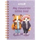 Блокнот Kite Cute 4 А5 80 аркушів клітина K25-1911-4 - зображення 1