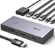 KVM-переключатель Ugreen 8K@60Hz Displayport KVM Switch, DP 1.4 KVM Switcher Support 4K@240Hz, 4 Port USB Grey (CM695) - изображение 8