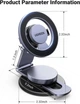 Автодержатель для смартфона магнитный Ugreen Magsafe Car Mount 360° Rotation Magnetic Phone Holder (LP865) - изображение 7