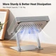 Универсальная подставка для ноутбука UGREEN Laptop Stand 10-17.3" алюминиевая Silver (LP866) - изображение 7