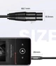 Микрофонный кабель Ugreen jack 3.5 мм - XLR для микрофона Microphone Cable 1 м Black (AV182) - изображение 7