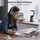Переходник Ugreen USB-C to 3.5mm аудиокабель и зарядное устройство 2 в 1 Hi-Res Type C - Aux TRS для наушников 1.5 м Grey (CM772) - изображение 6