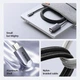 Кабель перехідник Ugreen USB C to HDMI Cable with 100W 4K@60Hz 2 м Grey (CM675) - зображення 7