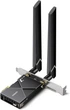WiFi-адаптер UGREEN USB WiFi адаптер для настольного ПК WiFi 7 BE6500 PCIe WiFi Card with Bluetooth 5.4, 6GHz Band Black (CM822) - изображение 1