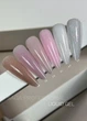 Жидкий гель SAGA Liquid Gel #18 бежевый с шиммером, 15 мл - изображение 3