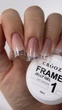 Гель-желе для наращивания Crooz Frame Jelly Gel №01 прозрачный 15 мл - изображение 2