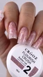 Гель для наращивания твердый Crooz Flourish Crush №02 персиковый 15 мл - изображение 2
