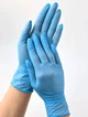 Перчатки нитриловые неопудренные Medicom SafeTouch S голубые 100 шт - изображение 3