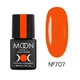 Гель-лак Moon Full Neon 707 морквяно-кораловий 8 мл - зображення 1
