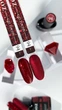 Гель-лак Crooz Gem Power 94 Crimson Jewel бордово-червоний 8 мл - зображення 3