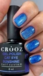 Гель-лак Crooz Cat SunShine 17 синій електрик світловідбивний 8 мл - зображення 4