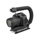 С-подібний тримач SHOOT для DSLR-камер і екшн-камер, ABS-пластик, 12 см, 345 г (9FDBA5AEDCF1) - зображення 6
