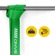 Еспандер-петля 4FIZJO Power Band 45 мм 26-36 кг резина для фітнесу і спорту Green (P-5907222931080) - зображення 5