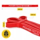 Эспандер-петля 4FIZJO Power Band 13 мм 6-10 кг резина для фитнеса и спорта Red (P-5907222931059) - изображение 6