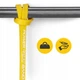 Эспандер-петля 4FIZJO Power Band 8 мм 2-5 кг резина для фитнеса и спорта Yellow (P-5907222931783) - изображение 7