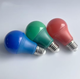 Декоративная светодиодная (LED) лампа 7Вт А60 E27 зеленый, зеленая лампочка с патроном Е27 - изображение 7