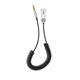 Аудиоадаптер Bluetooth Baseus BA01 USB to AUX Black CABA01-01 — ресивер для авто, магнитолы и колонок - изображение 1