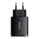 МЗП Baseus Compact Quick Charger 2U+C 30W EU Black CCXJ-E01 - изображение 1