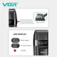 Электробритва VGR V-640S, шейвер, двойное лезвие, 9000 RPM, LED-дисплей - изображение 3