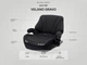 Бустер VELANO Gravo i-Size 125-150 см, ISOFIX + подстаканник, black - изображение 8