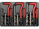 Набір для ремонту різьби YATO M6 x 1.0, M8 x 1.25-10.8, M10 x 1.5-13.5 мм 88 шт YT-1769 - зображення 1