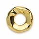 Брошь BROCHE Модерн Ривьера из стали золотистая BRBF115513 - изображение 3