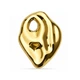 Брошь BROCHE Модерн Арабика из стали золотистая BRBF115523 - изображение 1