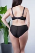 Бюстгальтер с косточками Glora Semi Soft 125484 85H Черный (4753112561568) - изображение 2