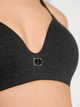 Бюстгальтер без кісточок безшовний бавовняний Victoria's Secret Cotton Logo Hardware Lightly Lined, сірий, 34А - зображення 5