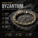 Чоловічий браслет STEEL RAGE BYZANTIUM, 23 см, 7 мм, матеріал хірургічна сталь - зображення 3