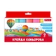 Мел детский 1 Сентября, 9 шт., Classic, JUMBO, Цветной, (400560) - изображение 1