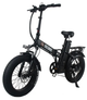 Электровелосипед фетбайк Tecros F1 20" 1000W 48V/15Ah гидравлика складной алюминиевый вездеход Черный (LUX1839) - изображение 4