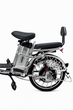 Електровелосипед Minako Pro 20" з кошиком 750W 60V/21Ah пасажирський для кур'єрів сірий (LUX1842) - зображення 3